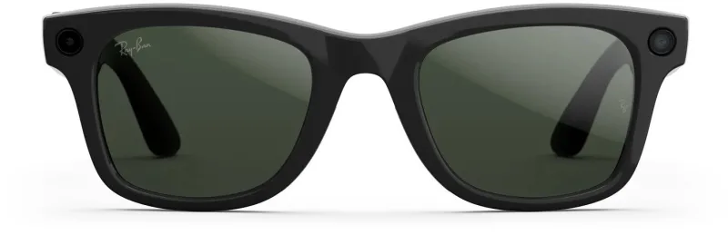 Ray-Ban Wayfarer Gen 2 Shiny Black, Clear/Graphite Green Transitions